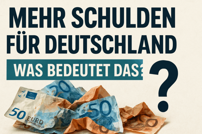 Mehr Schulden für Deutschland – Was bedeutet das?